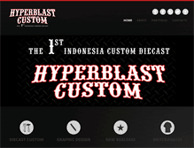 Tablet Screenshot of hyperblastcustom.com